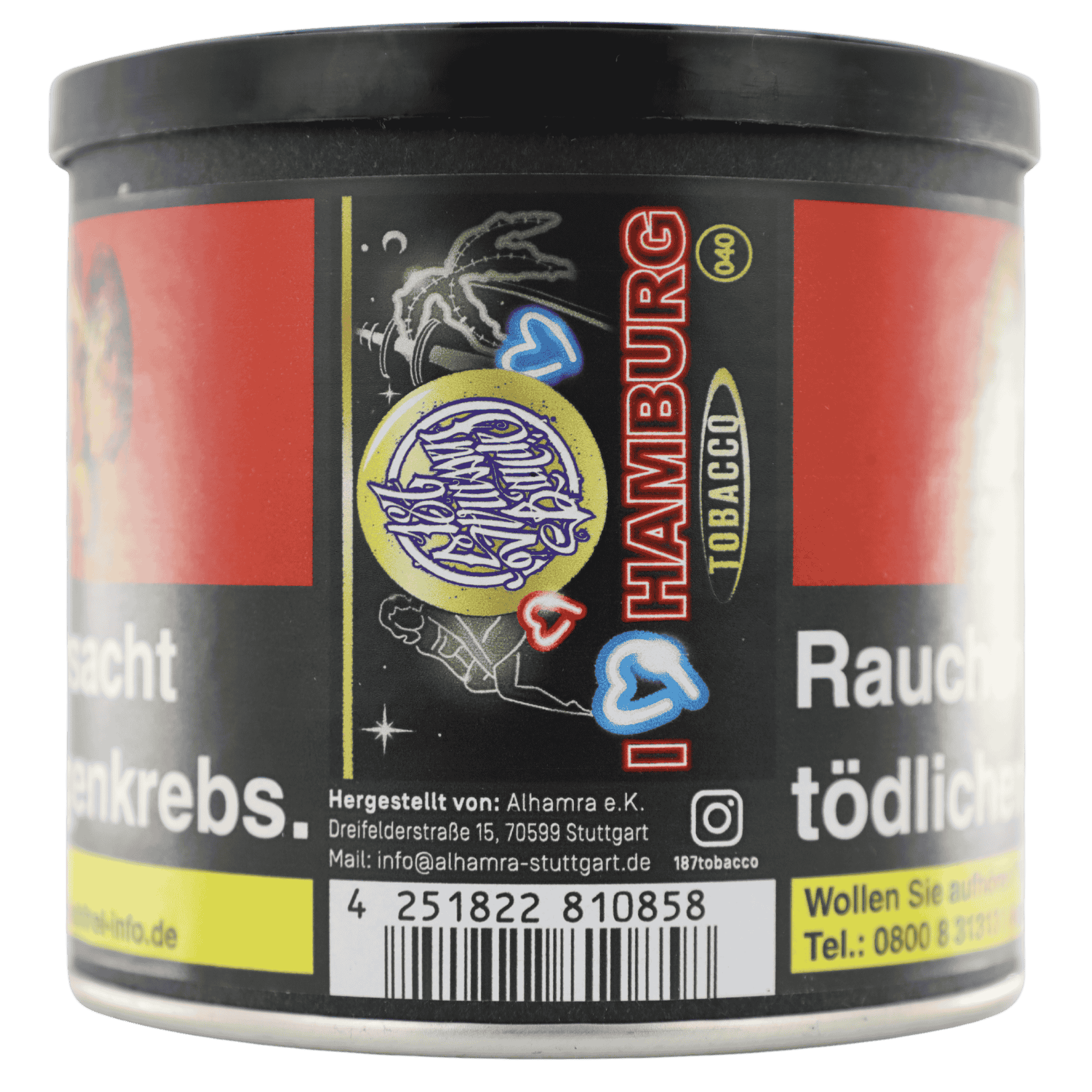 187 Strassenbande Tabak - I Love Hamburg - 200g