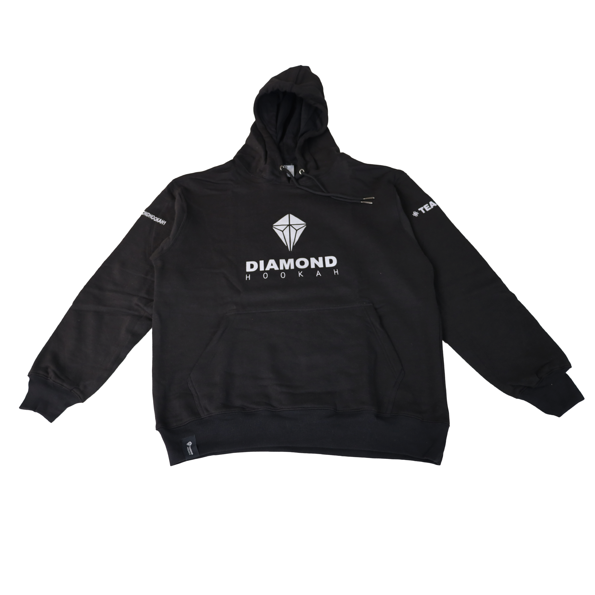 Diamond Hookah Hoodie Schwarz