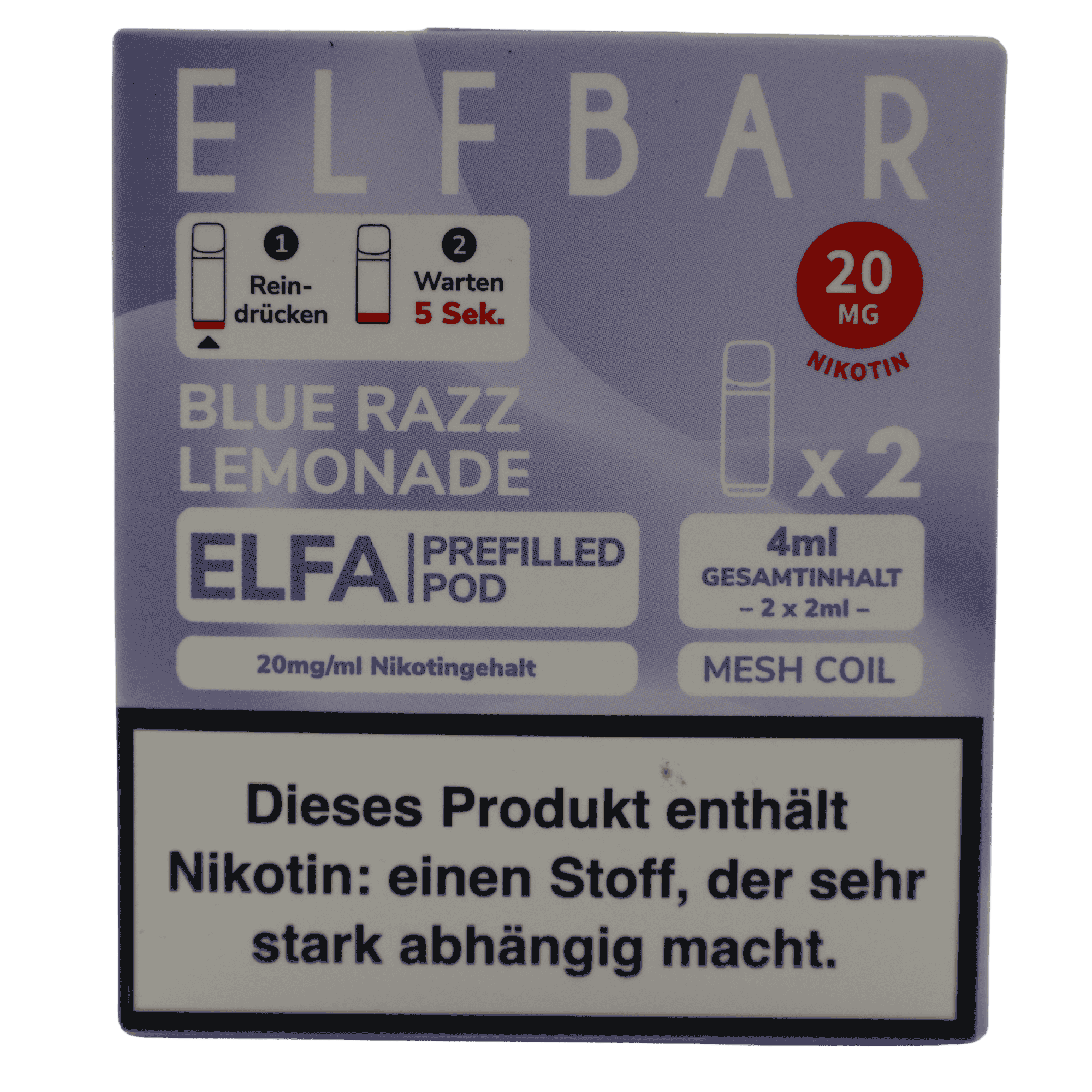 ELFBAR ELFA Pods vorbefllte Pods mit vielen Geschmacksrichtungen ELFBAR ELFA Pods vorbefllte Pods mit vielen Geschmacksrichtungen