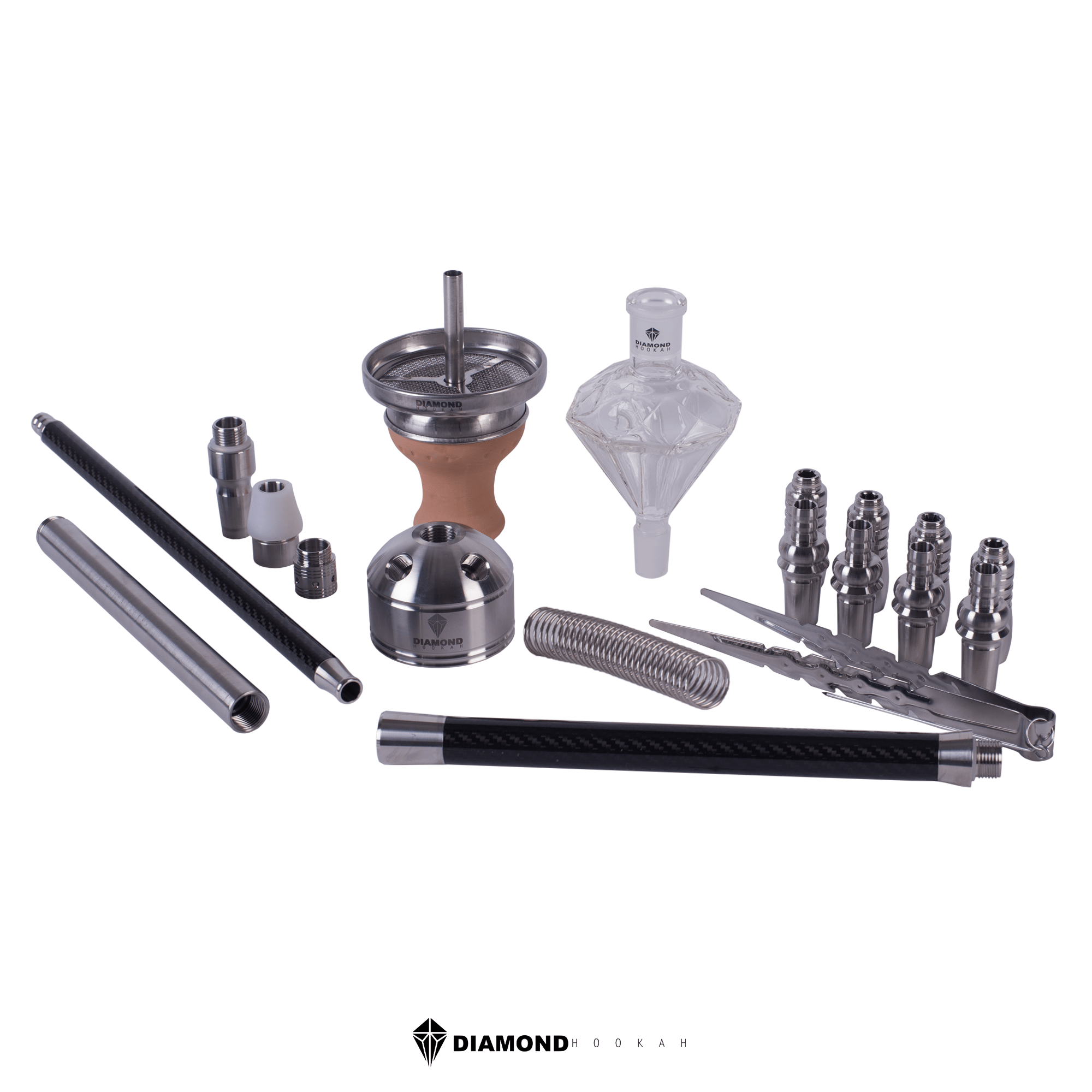 Carbonado Set | Diamondhookah - Shishas und Wasserpfeifen