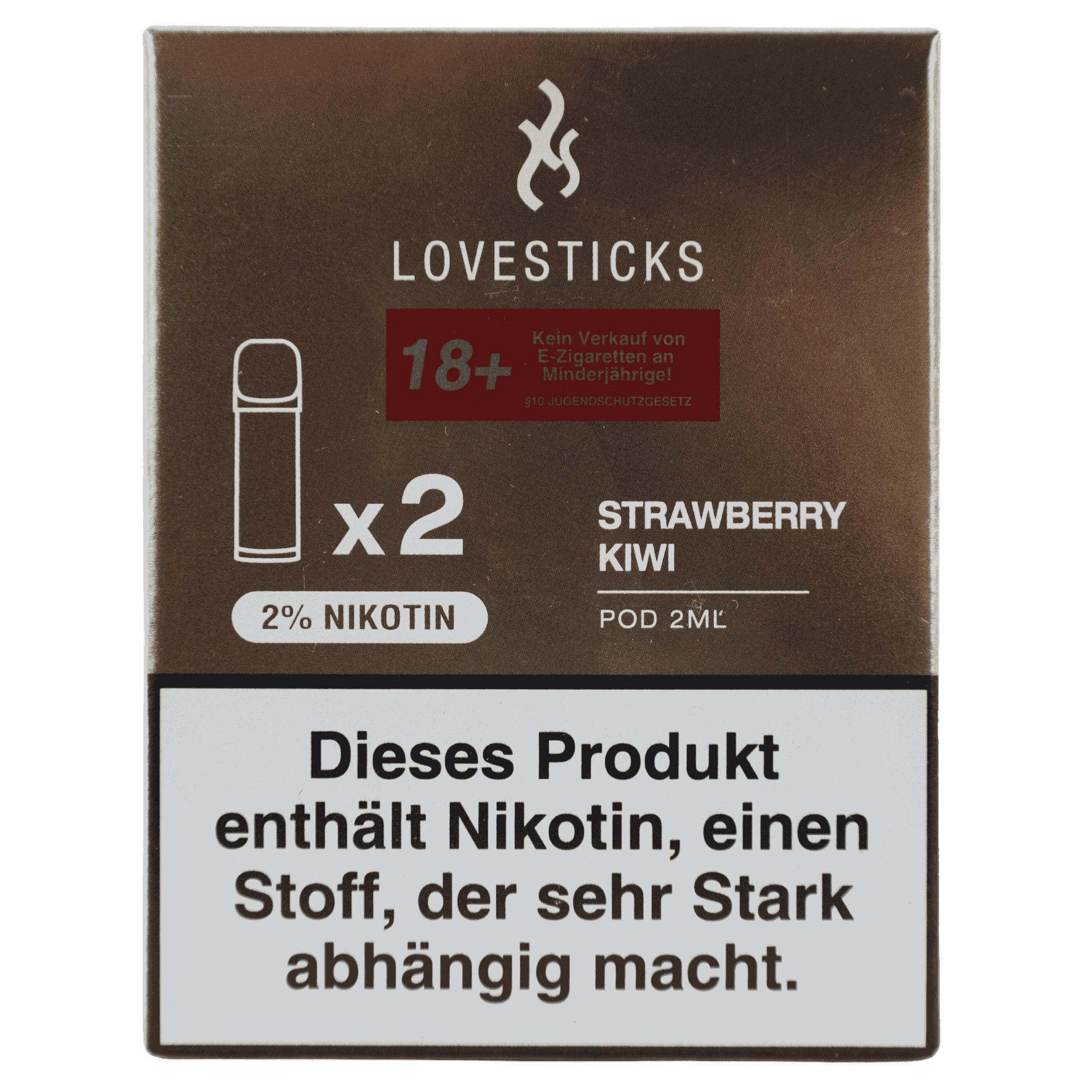 Lovesticks - Luva Pod - Strawberry Kiwi (2 Stück)