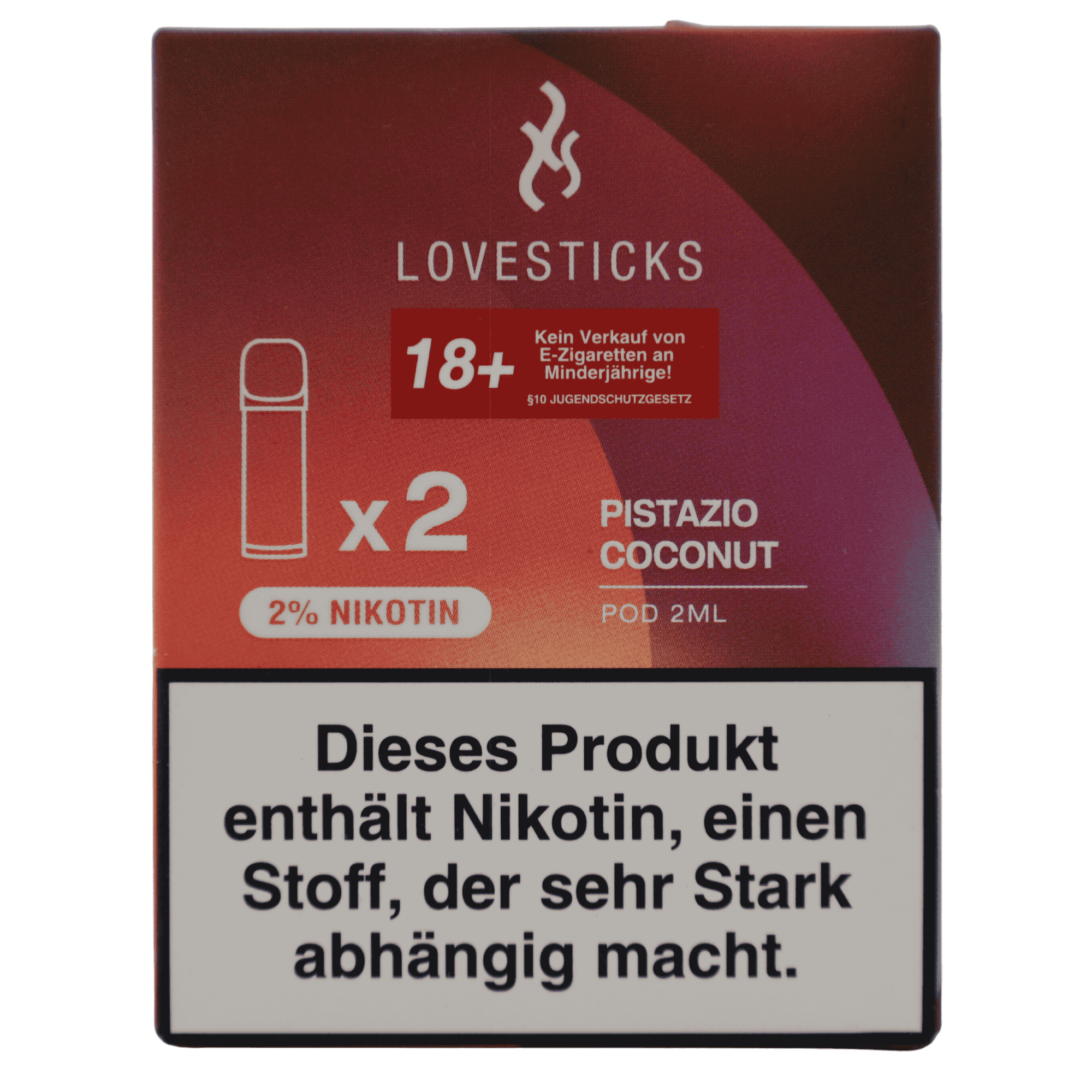Lovesticks - Luva Pod - Pistazio Coconut (2 Stück)