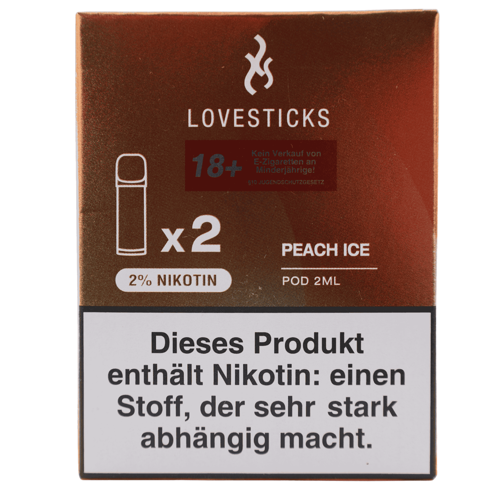 Lovesticks - Luva Pod - Peach Ice (2 Stück)