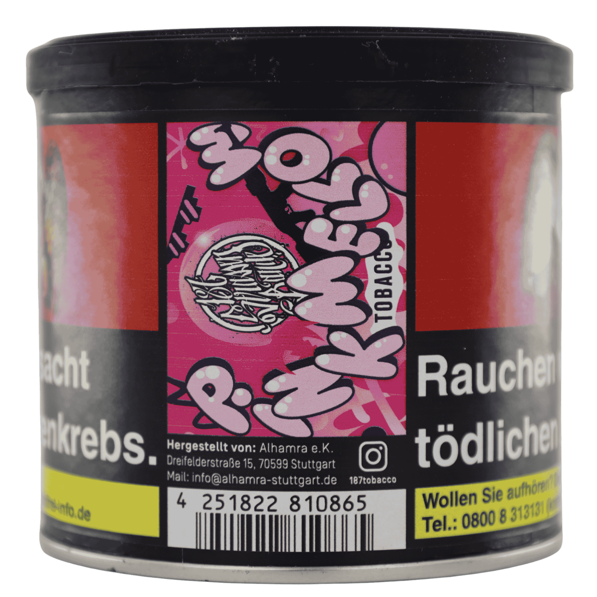 187 Strassenbande Tabak - Pink Mellow - 200g