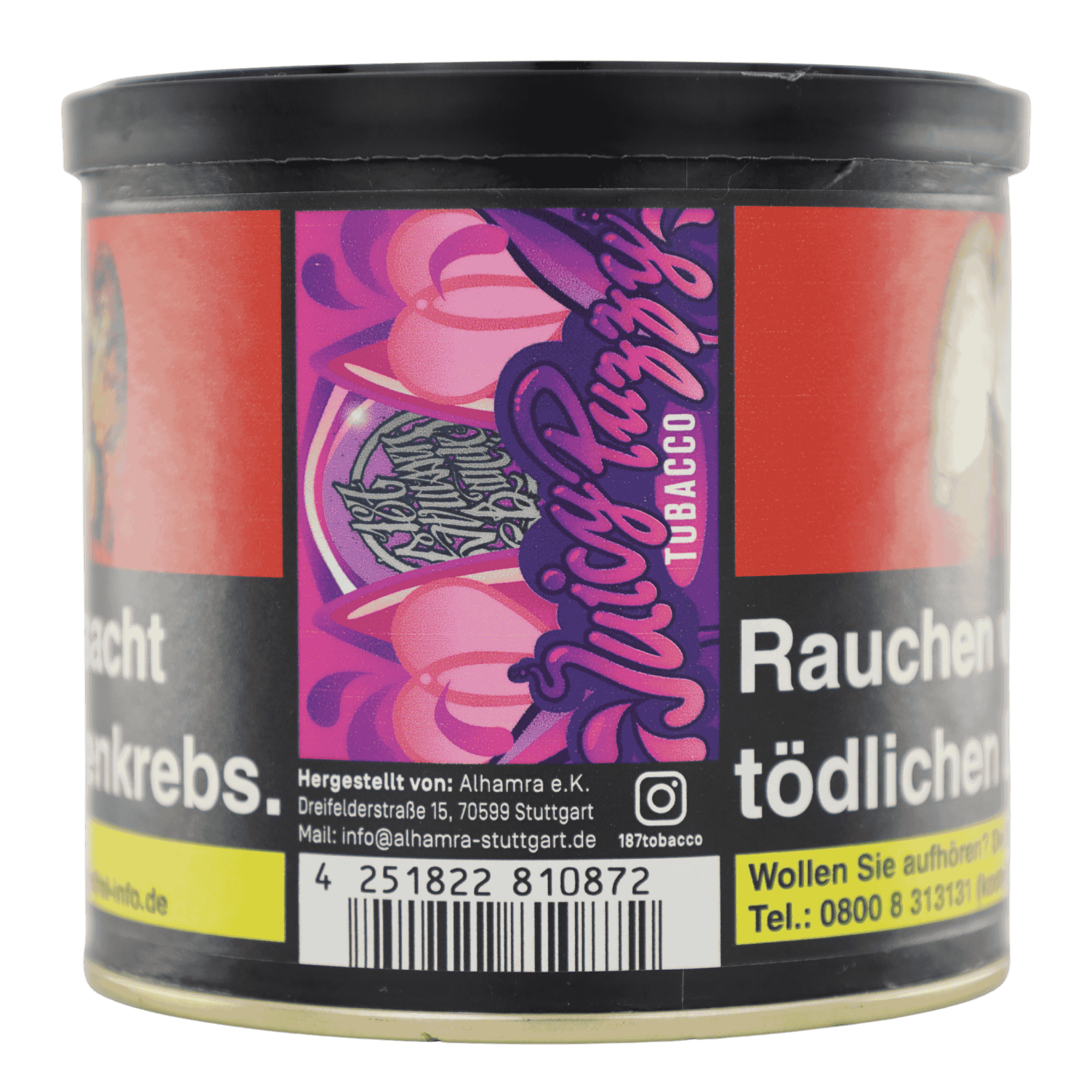 187 Strassenbande Tabak - Juicy Puzzy - 200g