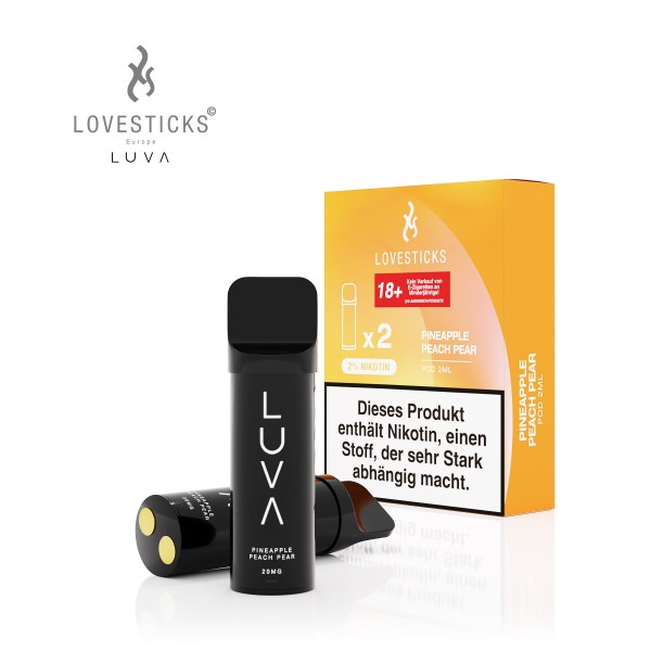 Lovesticks - Luva Pod Pineapple Peach Pear (2 Stück)