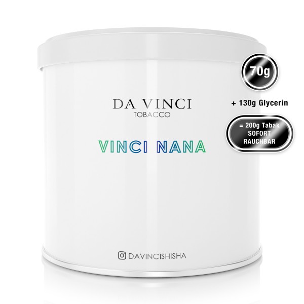 Da Vinci Tobacco - Vinci Nana 70g Rohtabak