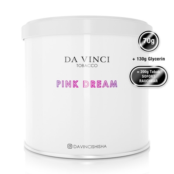Da Vinci Tobacco - Pink Dream 70g Rohtabak