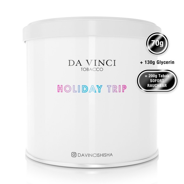 Da Vinci Tobacco - Holiday Trip 70g Rohtabak