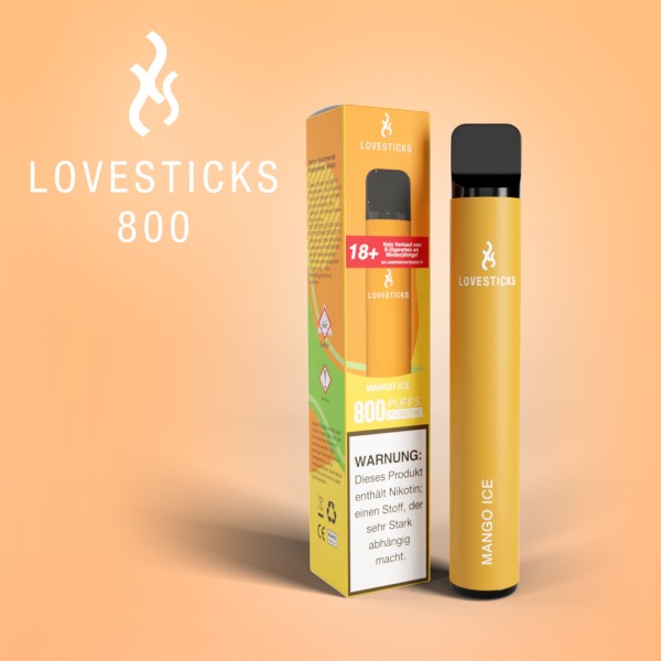 Lovestick - 800 Puffs Mango Ice