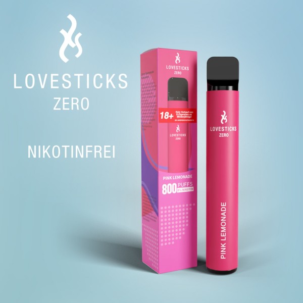 Lovestick Zero - 800 Puffs Pink Lemonade