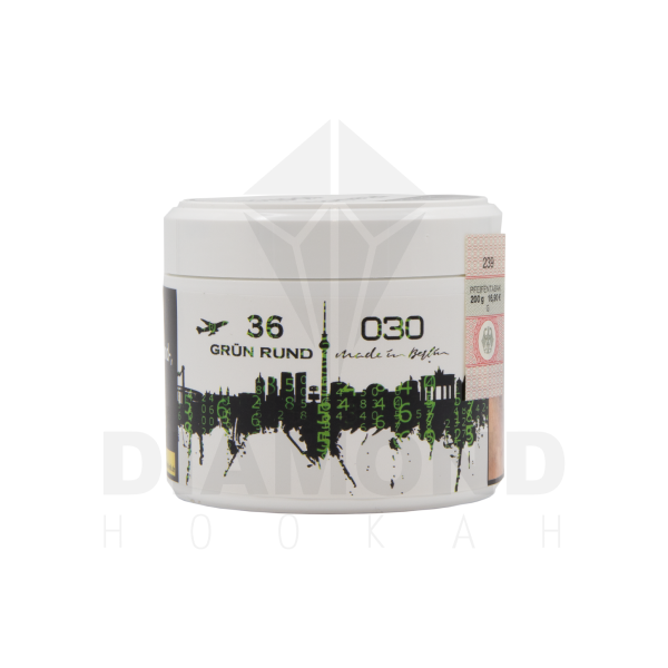 030 Grün Rund | Diamondhookah - Shishas und Wasserpfeifen
