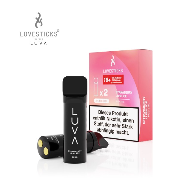 Lovesticks - Luva Pod Strawberry Lush Ice (2 Stück)