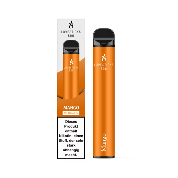 Lovestick - 600 Puffs Mango