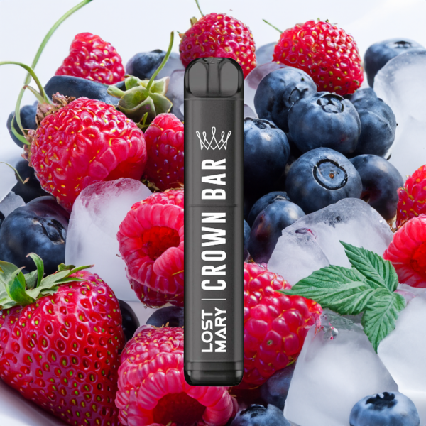 Crown Bar 20mg - Triple Berry Ice 600 Puffs