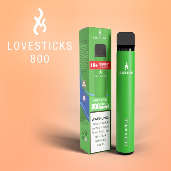 Lovestick - 800 Puffs Green Apple