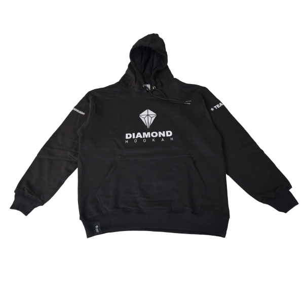 Diamond Hookah Hoodie Schwarz