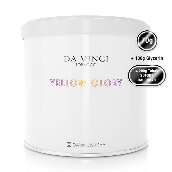 Da Vinci Tobacco - Yellow Glory 70g Rohtabak