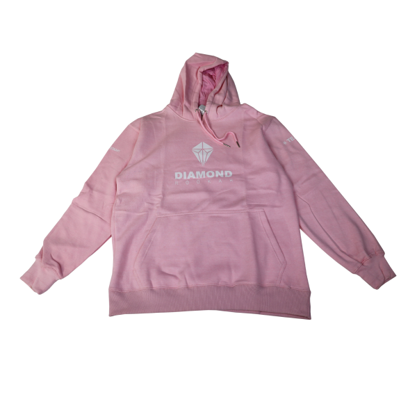 Diamond Hookah Hoodie Pink