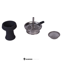 Diamond Hookah Steinkopf Set Grau 2 Diamond Hookah Steinkopf Set Grau 2